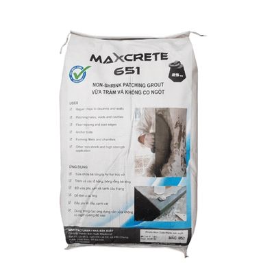 Vữa Sửa Chữa Bê Tông Không Co Ngót Maxcrete